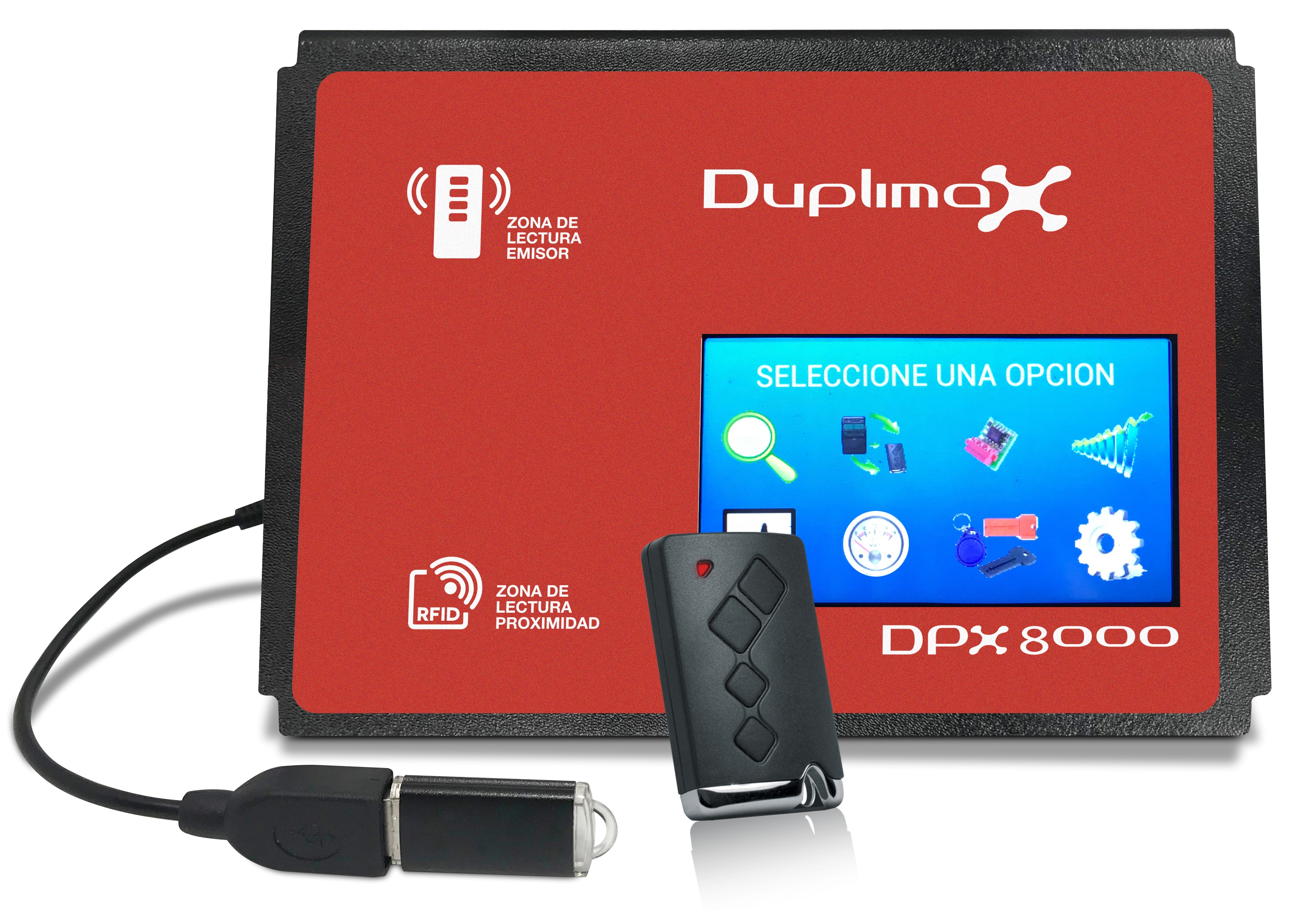 Duplimax, controles de acceso y mandos. - DUPLIMAX